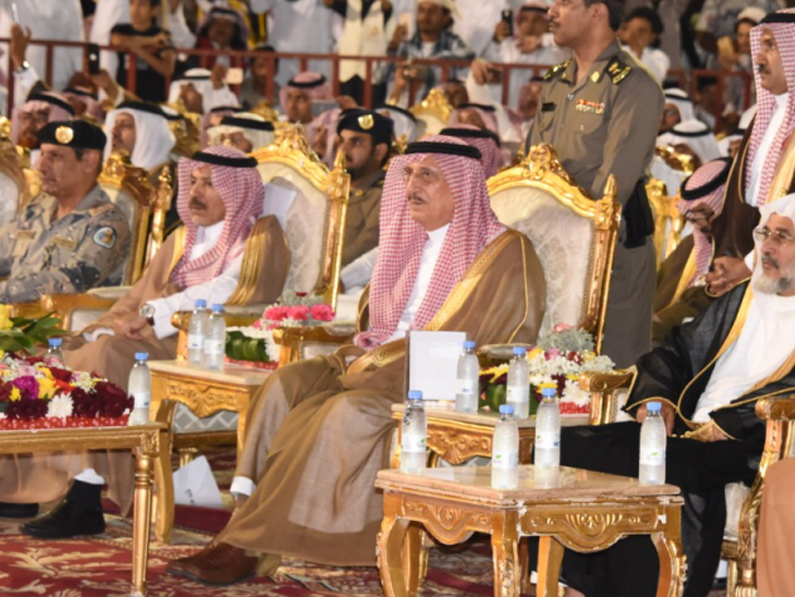 الأمير / محمد بن ناصر آل سعود- في مهرجان العسل الرابع